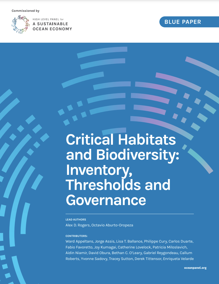 Critical Habitats and Biodiversity: Inventory, Thresholds and Governance