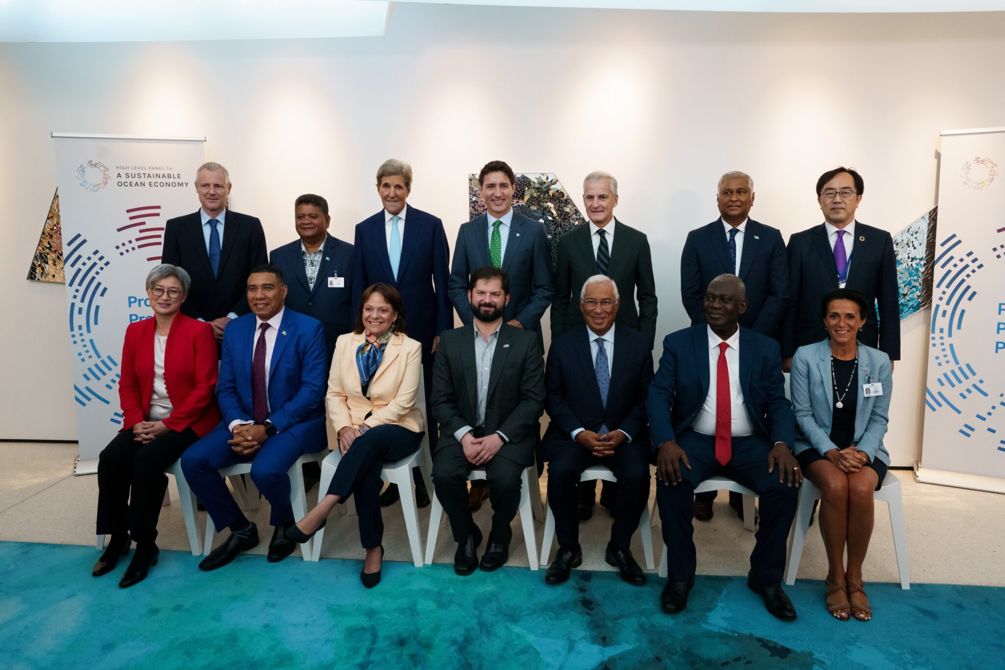 Ocean Panel Leaders Meet during UN General Assembly - Ocean Panel