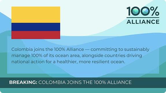 Colombia joins the 100% Alliance